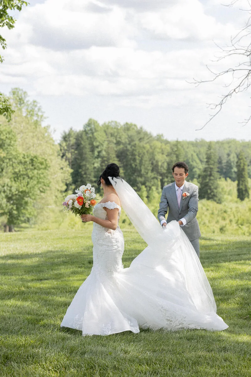 Melissa and Bradley’s Belmont Manor wedding photograph 23