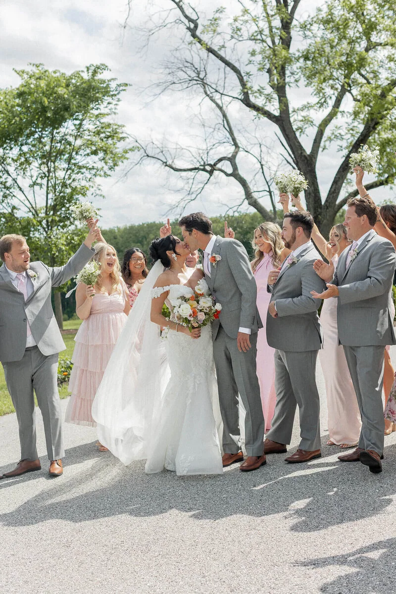 Melissa and Bradley’s Belmont Manor wedding photograph 39