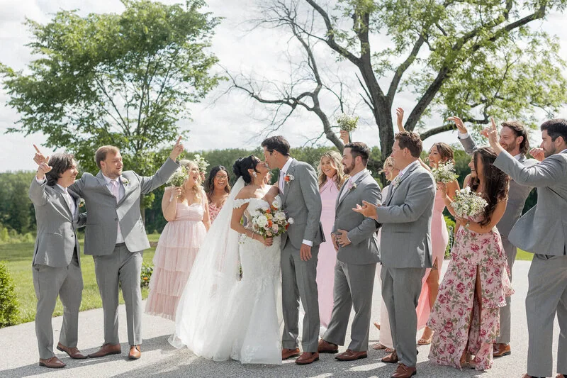 Melissa and Bradley’s Belmont Manor wedding photograph 42