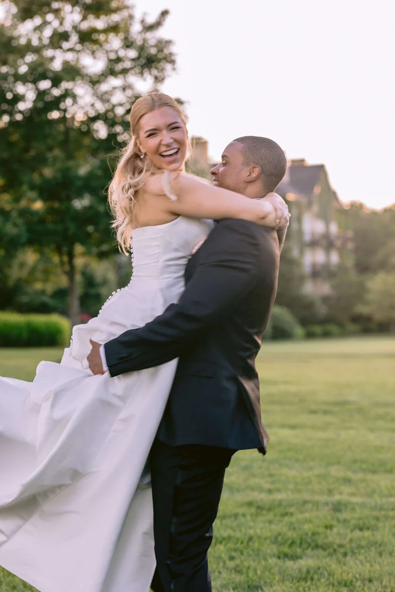 Alexandra and Donovan’s Salamander Resort wedding photograph 10