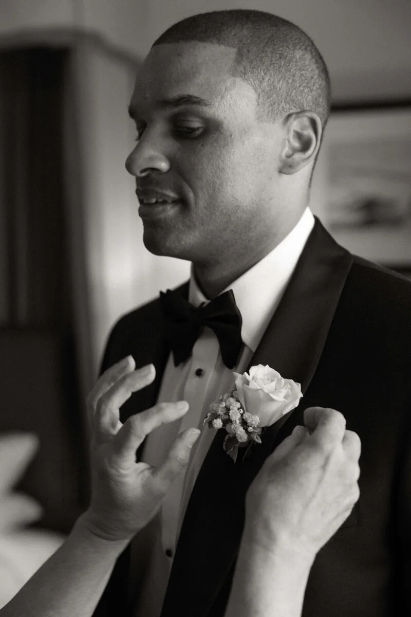 Alexandra and Donovan’s Salamander Resort wedding photograph 33