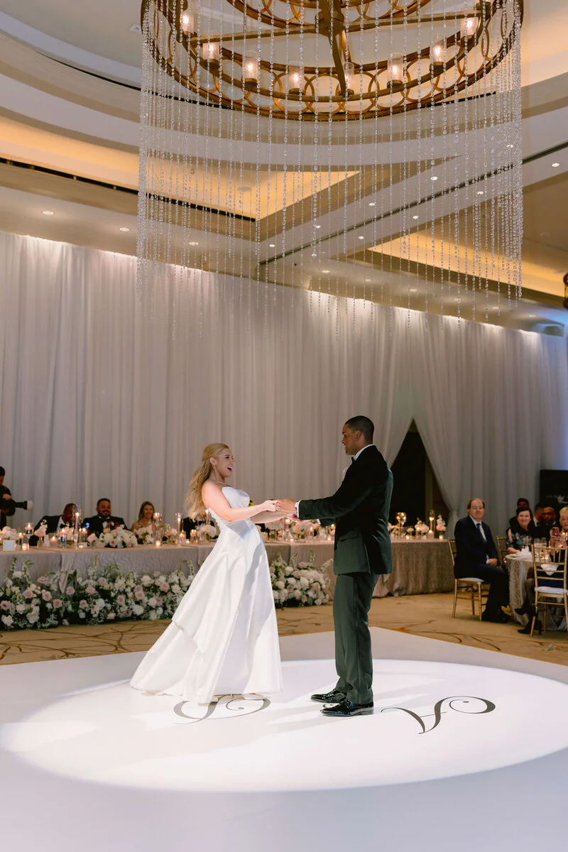 Alexandra and Donovan’s Salamander Resort wedding photograph 37