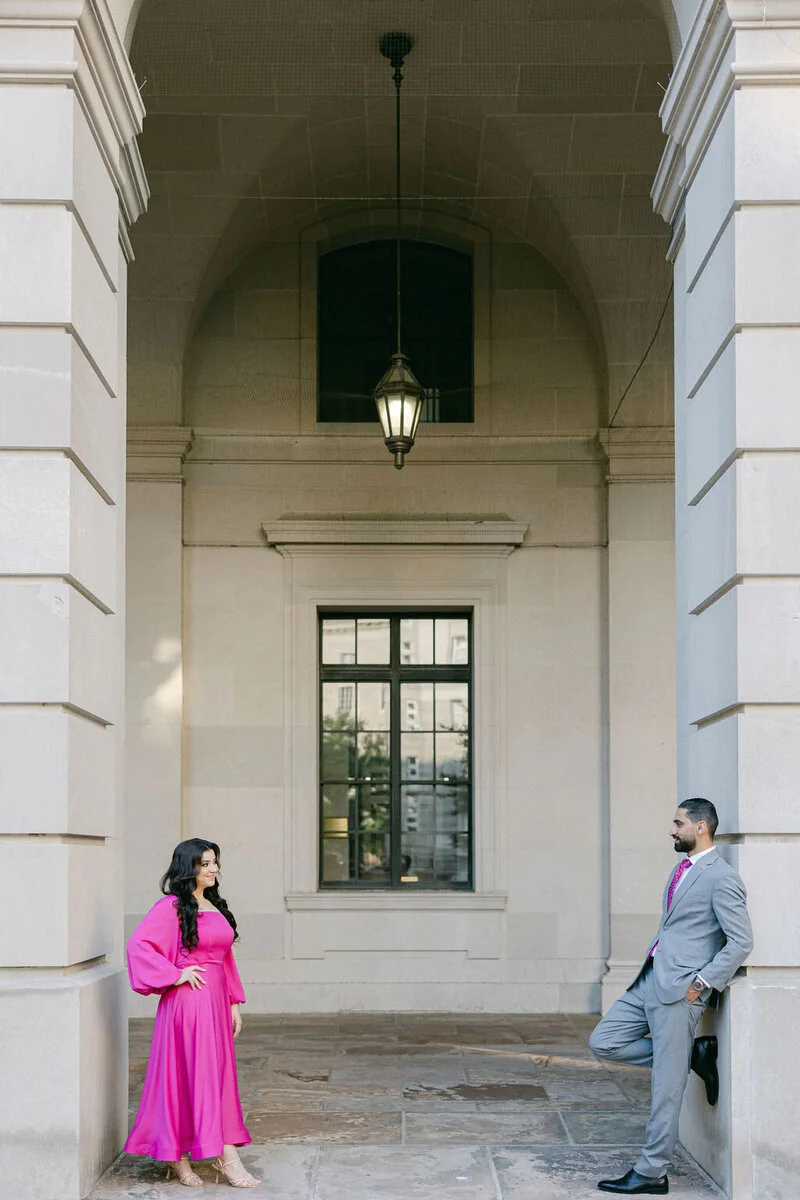 Yasmeen and Mohammad’s Library of Congress engagement photograph 6