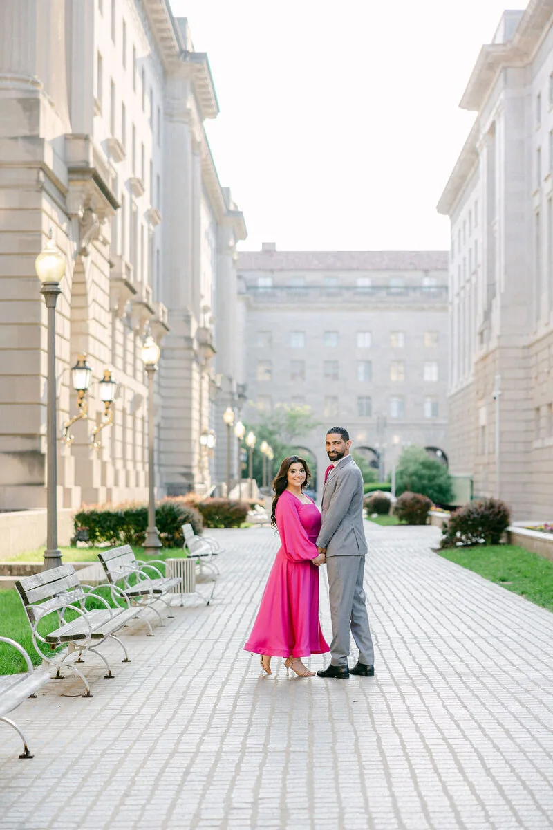 Yasmeen and Mohammad’s Library of Congress engagement photograph 7