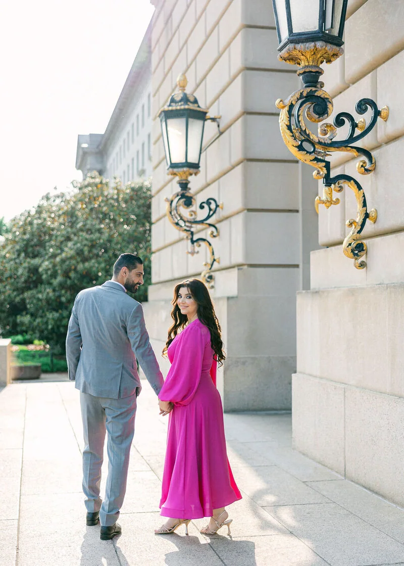 Yasmeen and Mohammad’s Library of Congress engagement photograph 11
