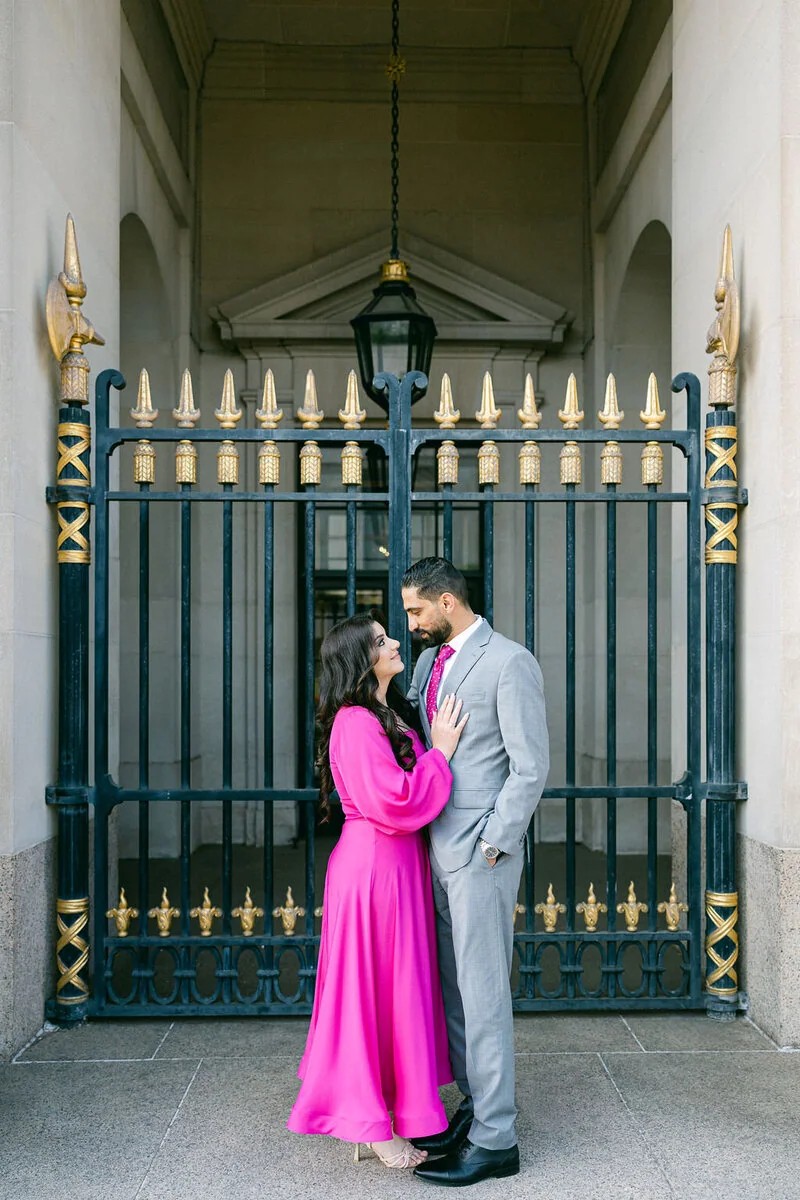 Yasmeen and Mohammad’s Library of Congress engagement photograph 12