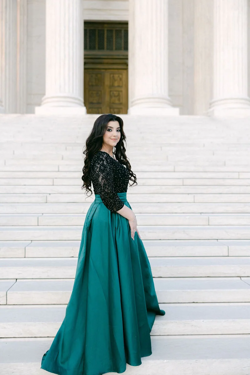 Yasmeen and Mohammad’s Library of Congress engagement photograph 14