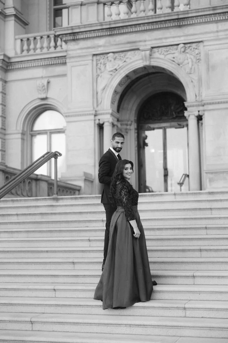 Yasmeen and Mohammad’s Library of Congress engagement photograph 15