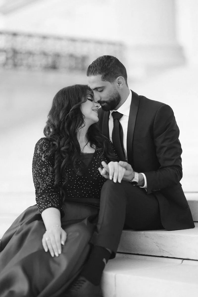 Yasmeen and Mohammad’s Library of Congress engagement photograph 17