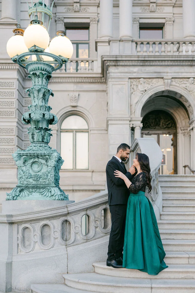 Yasmeen and Mohammad’s Library of Congress engagement photograph 22