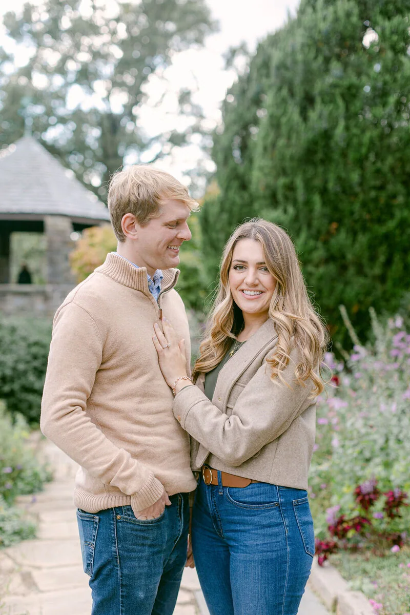 Joan and Richard’s National Cathedral engagement photograph 3
