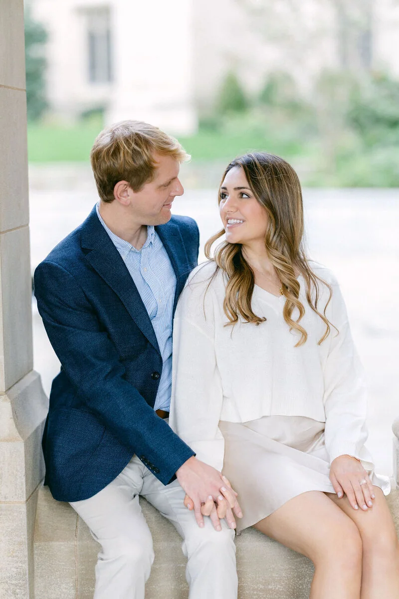 Joan and Richard’s National Cathedral engagement photograph 13