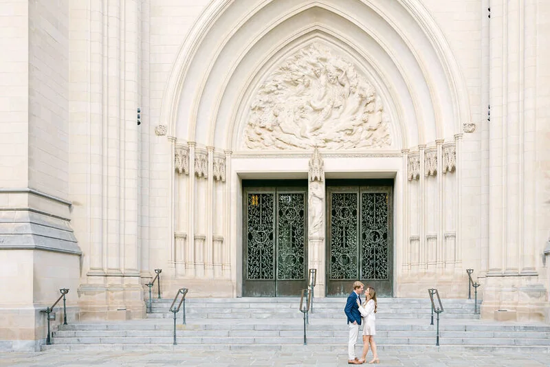 Joan and Richard’s National Cathedral engagement photograph 17