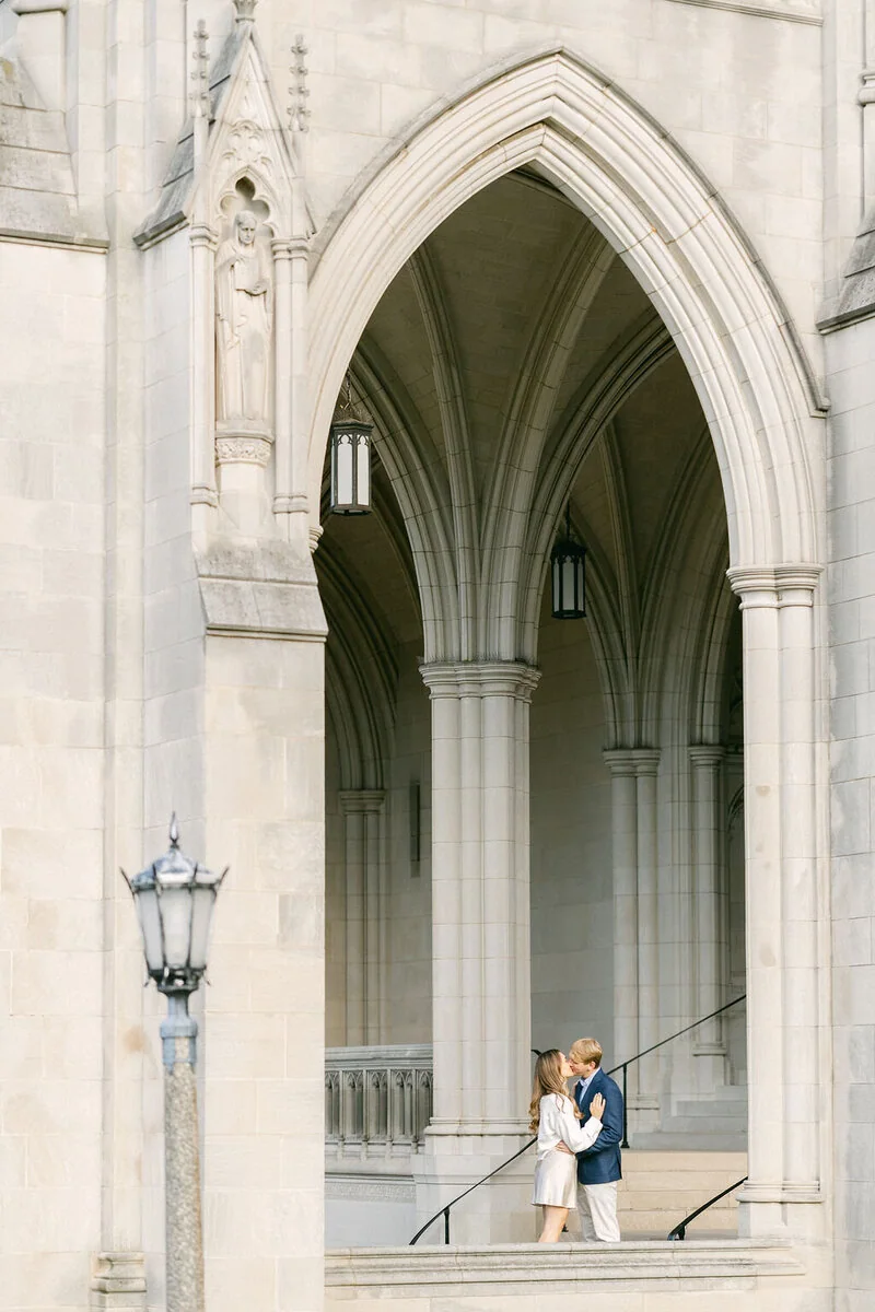 Joan and Richard’s National Cathedral engagement photograph 19