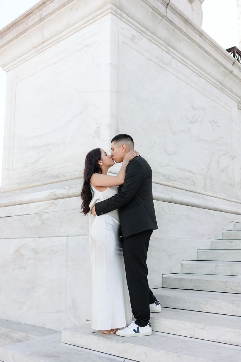 Abby and Martin’s National Mall engagement photograph 8