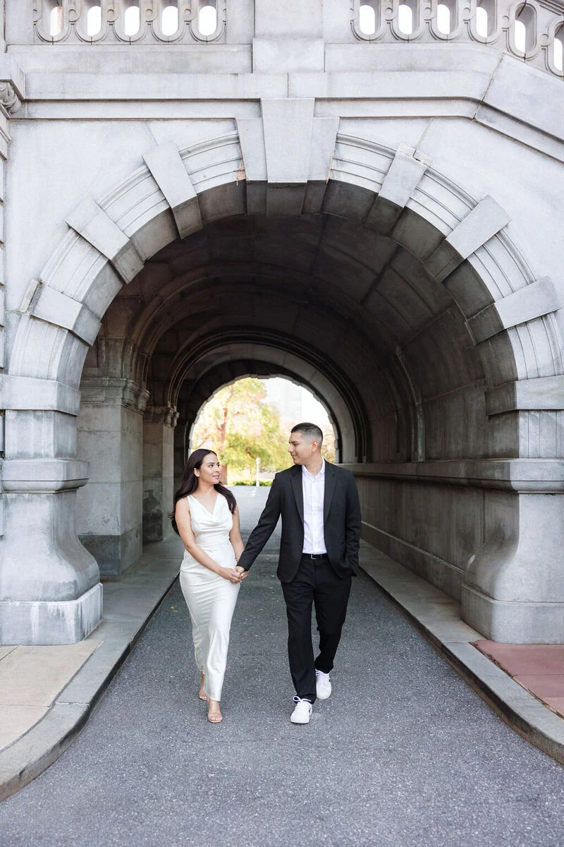 Abby and Martin’s National Mall engagement photograph 10