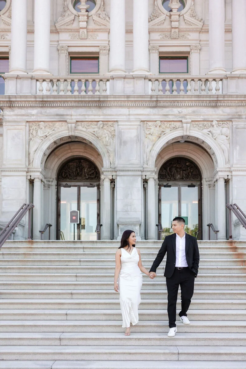 Abby and Martin’s National Mall engagement photograph 13