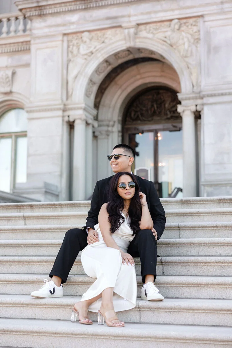 Abby and Martin’s National Mall engagement photograph 15