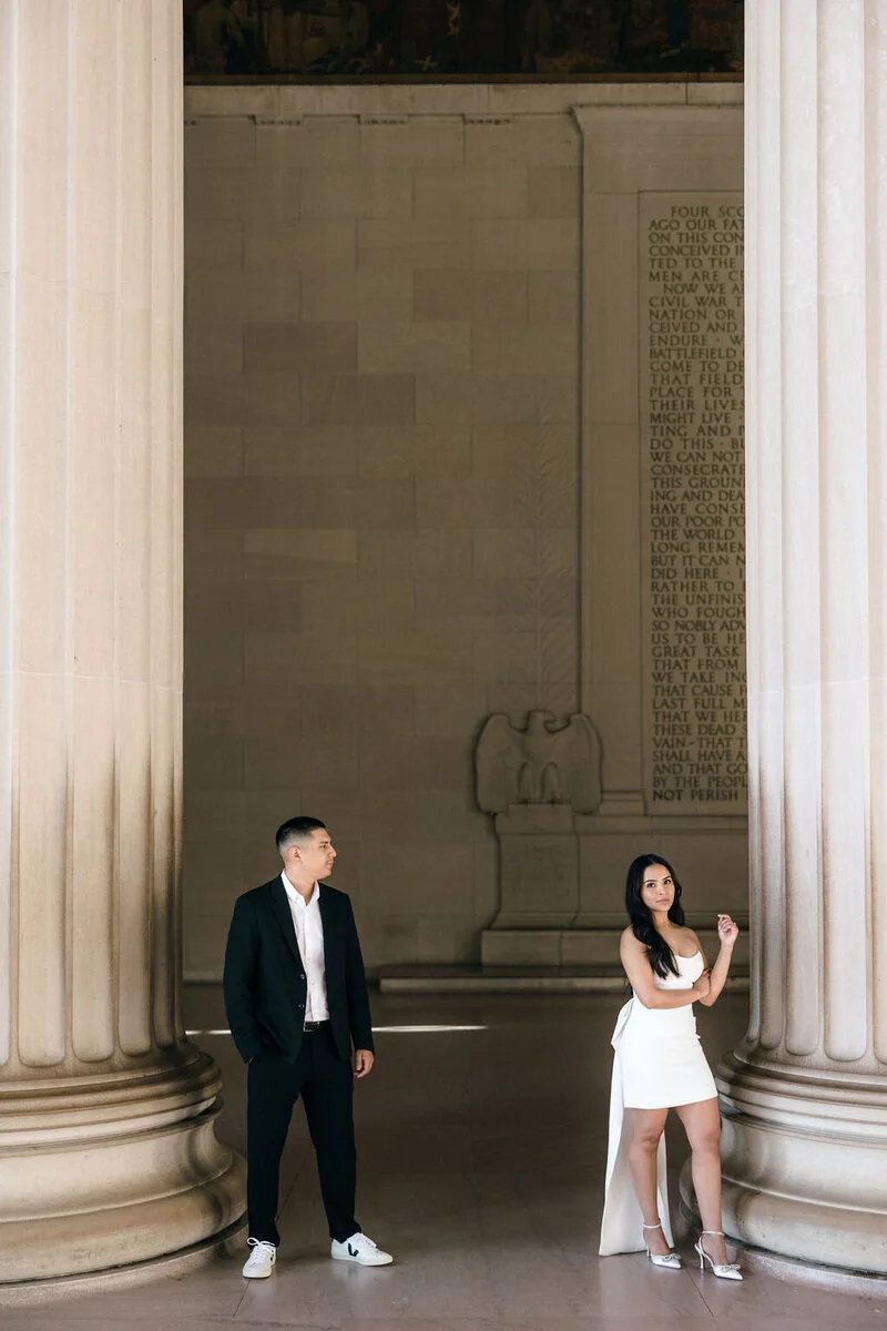 Abby and Martin’s National Mall engagement photograph 16