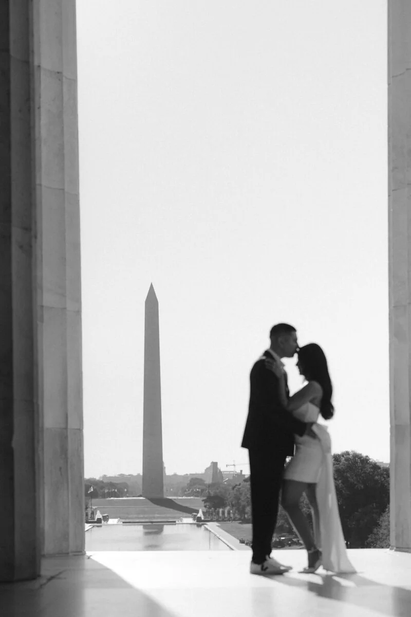 Abby and Martin’s National Mall engagement photograph 18