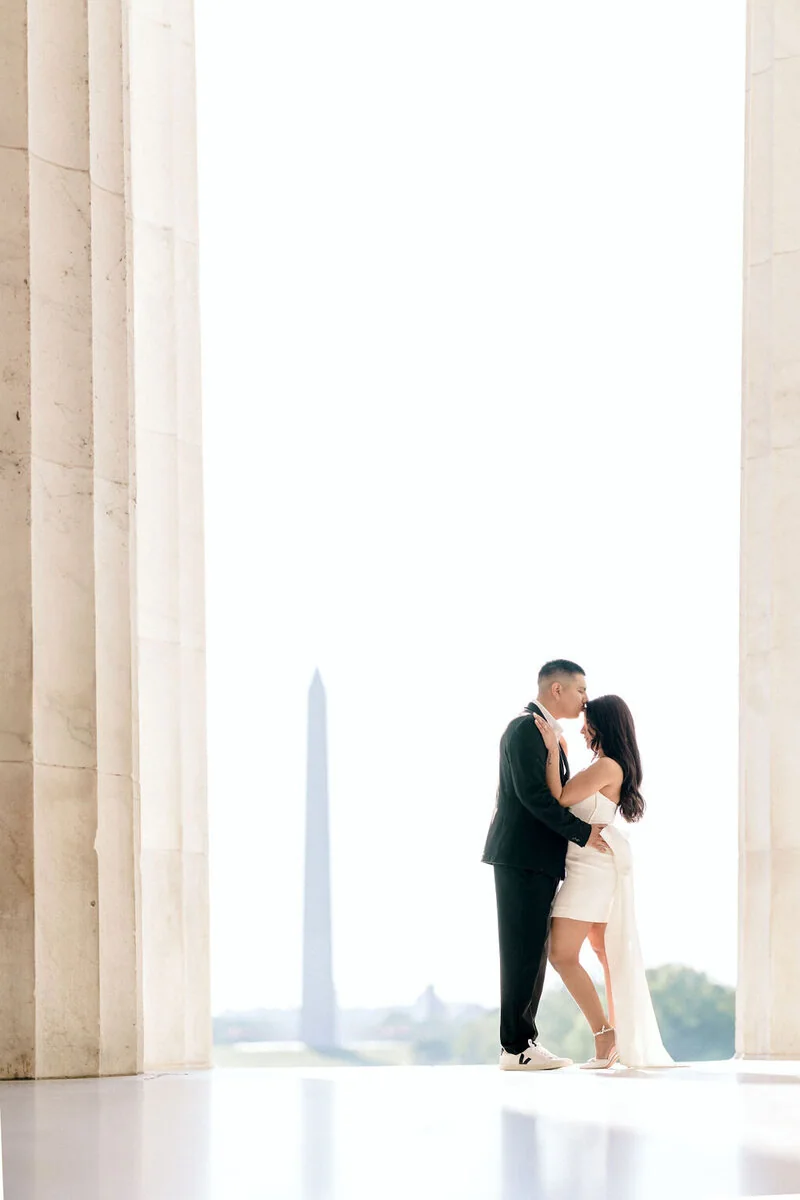 Abby and Martin’s National Mall engagement photograph 19