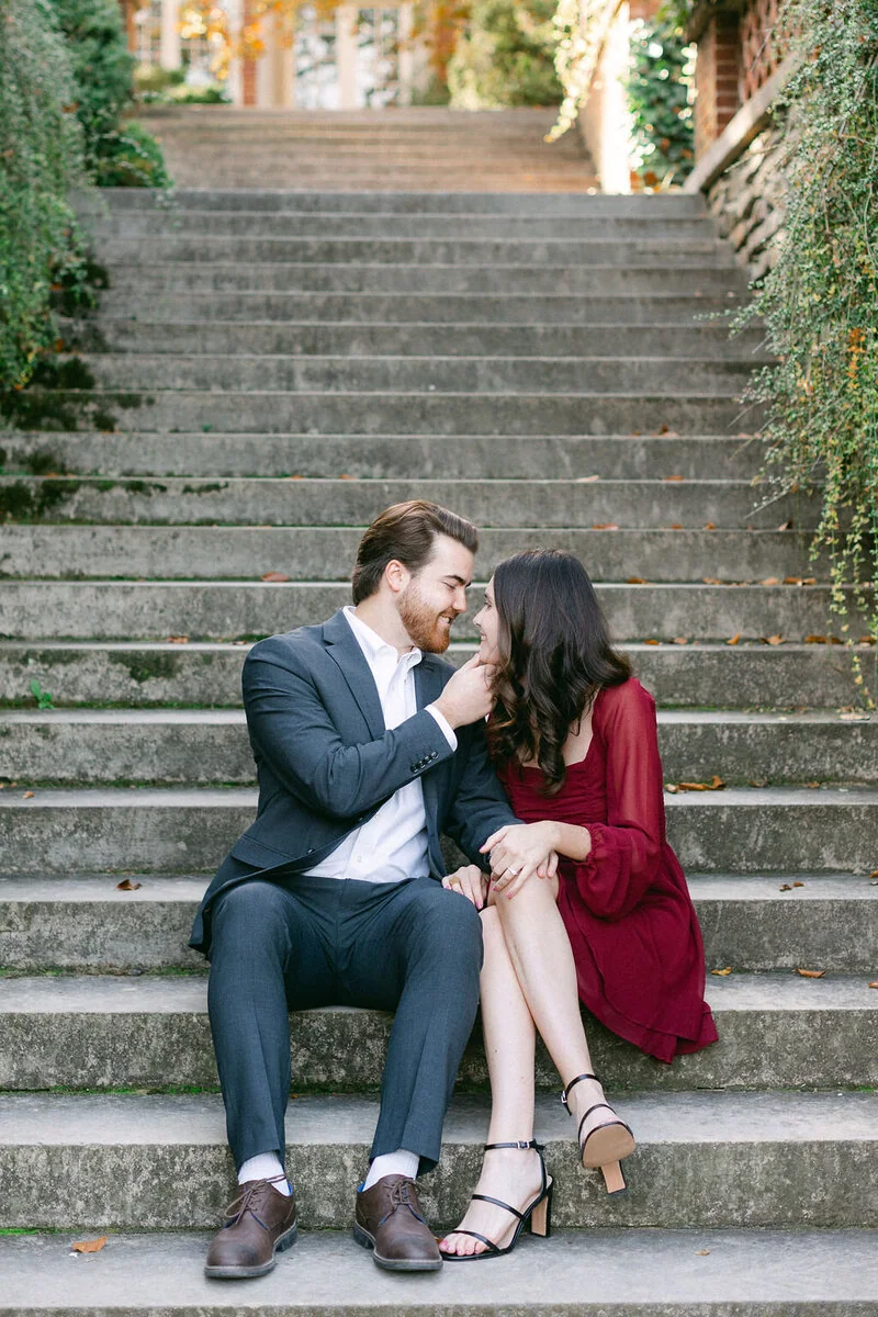 Caitlyn and Gray’s fall engagement photograph 2