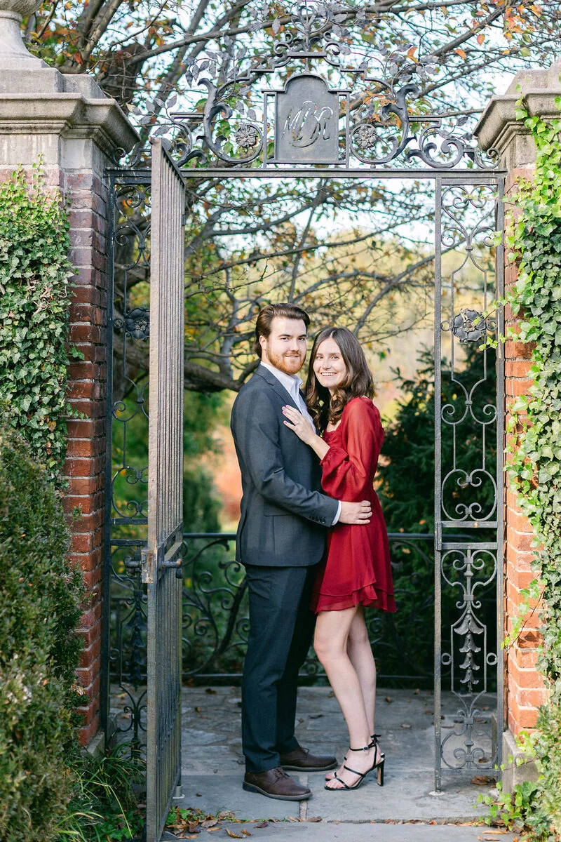 Caitlyn and Gray’s fall engagement photograph 4