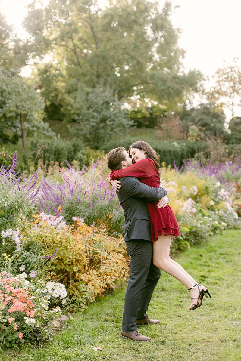 Caitlyn and Gray’s fall engagement photograph 7