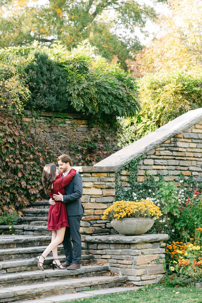 Caitlyn and Gray’s fall engagement photograph 18