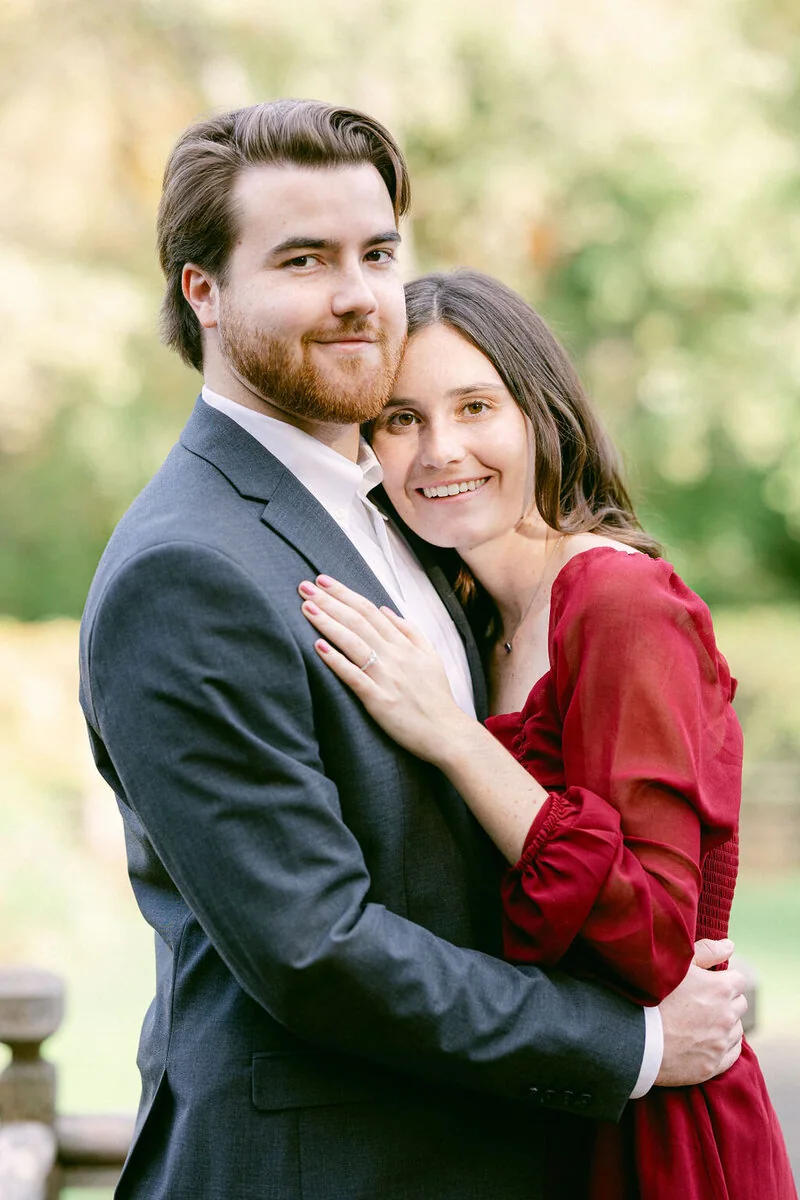 Caitlyn and Gray’s fall engagement photograph 20
