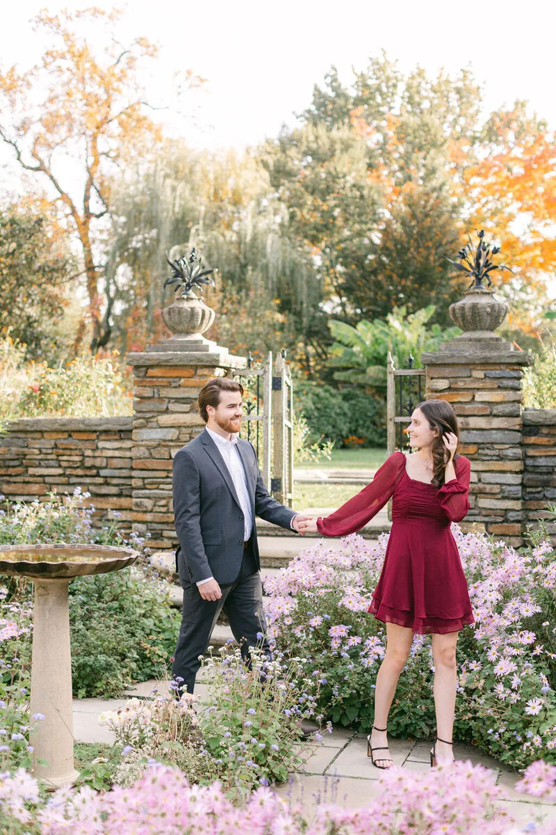 Caitlyn and Gray’s fall engagement photograph 22