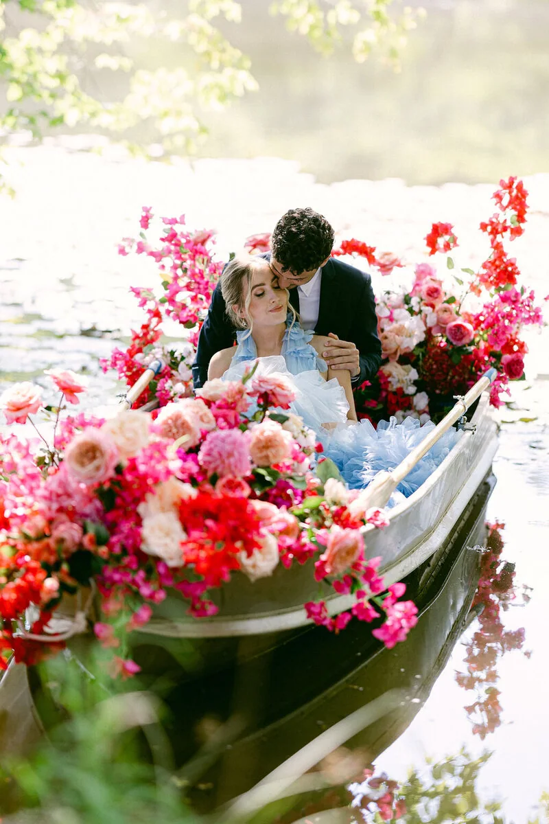 Glenstone Gardens summer wedding editorial photograph 6