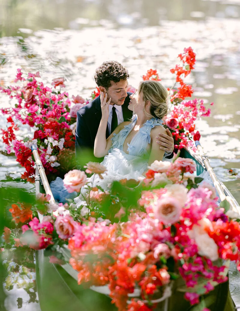 Glenstone Gardens summer wedding editorial photograph 8
