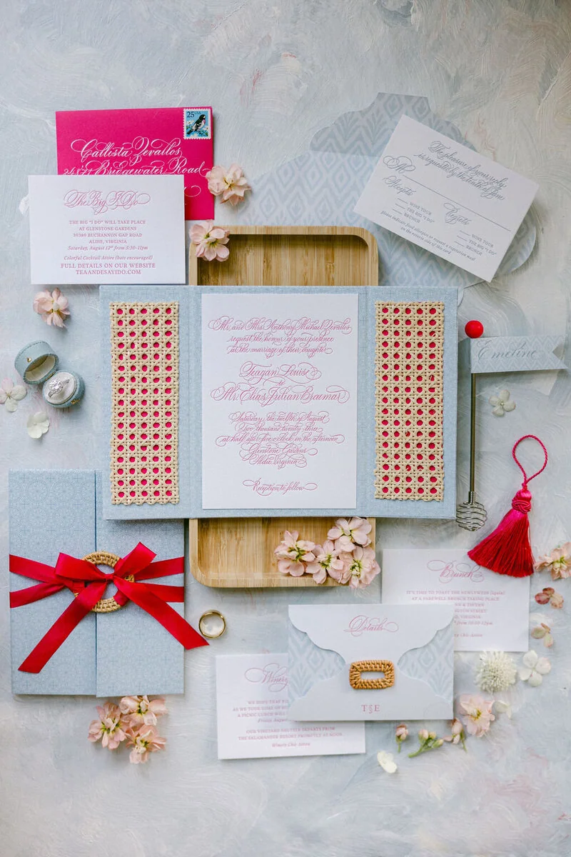 Glenstone Gardens summer wedding editorial photograph 11