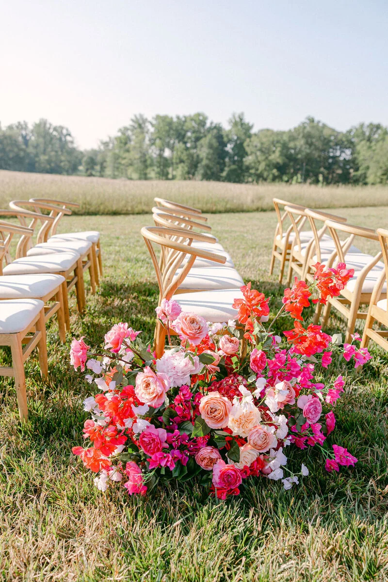 Glenstone Gardens summer wedding editorial photograph 12