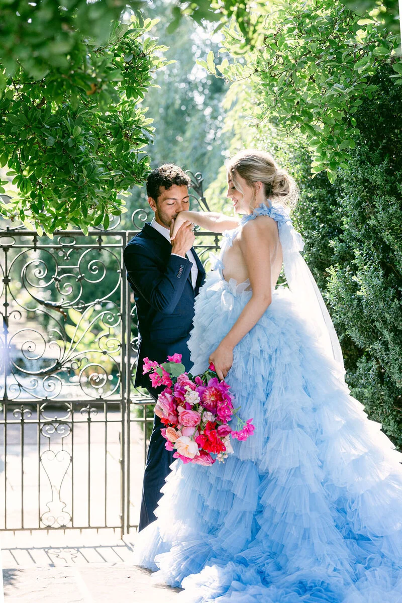 Glenstone Gardens summer wedding editorial photograph 19