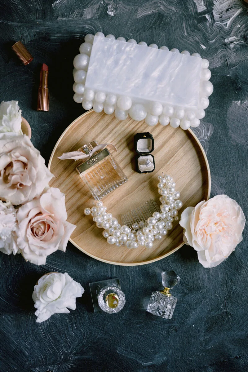 House of Pearls wedding editorial photograph 6