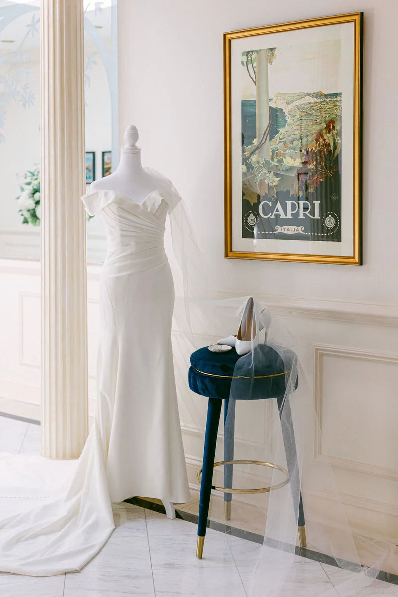 Julie’s wedding dress at The Winslow in Baltimore