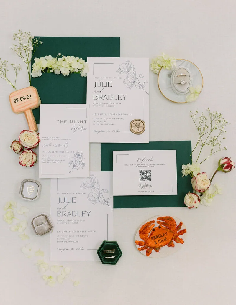 Julie and Bradley’s Winslow wedding photograph 5