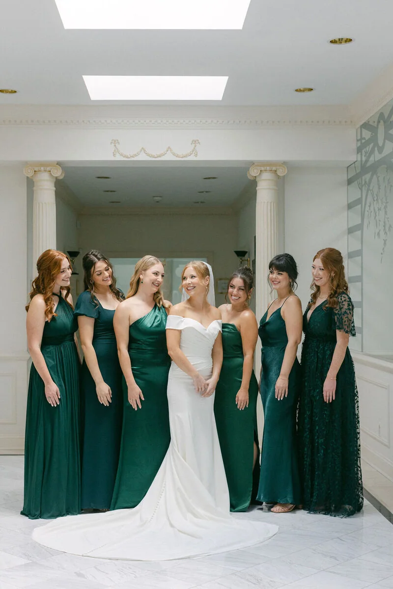 Julie and Bradley’s Winslow wedding photograph 15