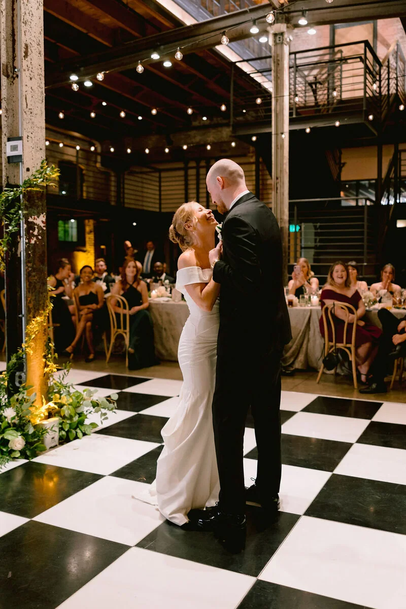 Julie and Bradley’s Winslow wedding photograph 48