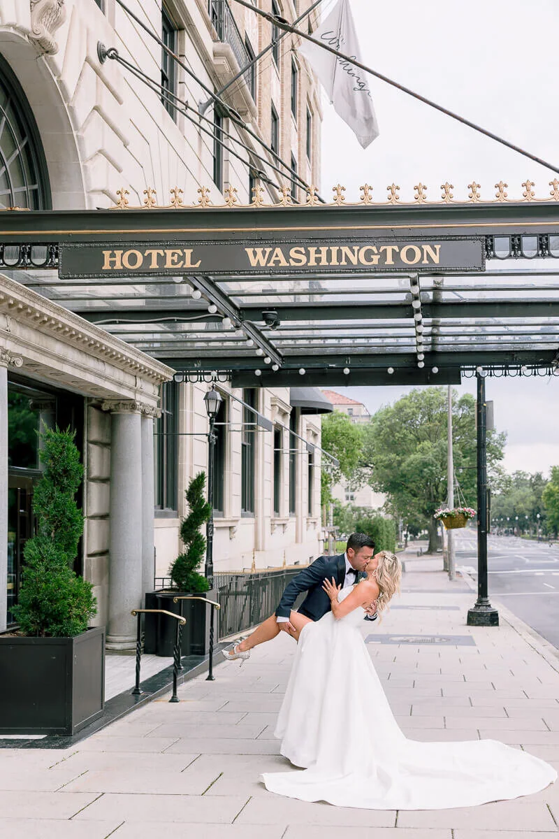 Melissa and Alex’s Hotel Washington wedding photograph 32