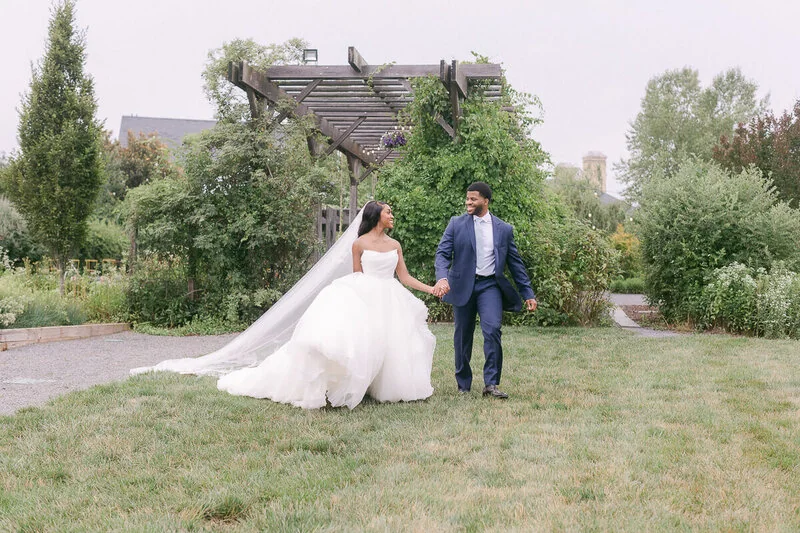 Nadia and Mofe at Salamander Resort and Spa