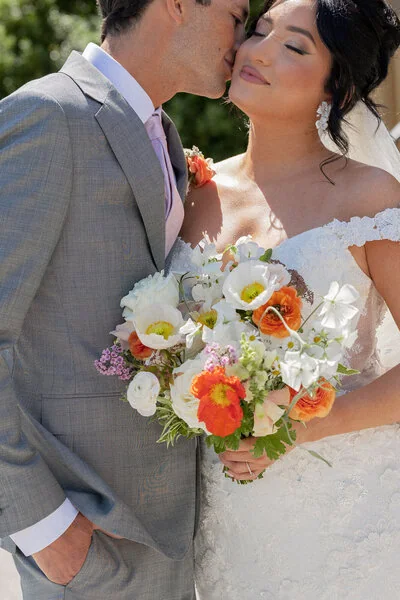 Melissa and Bradley at Belmont Manor and Historic Park