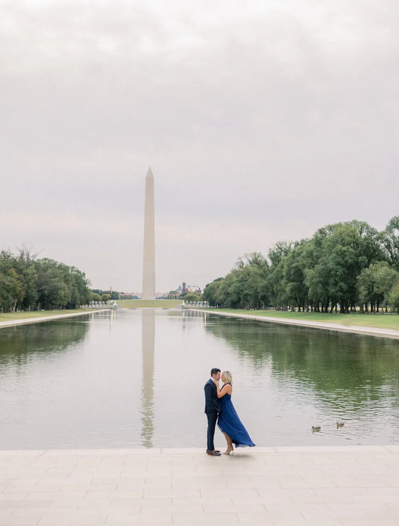 Melissa and Alex’s National Mall engagement photograph 2