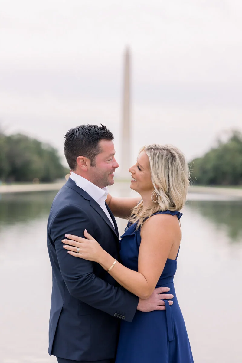 Melissa and Alex’s National Mall engagement photograph 4