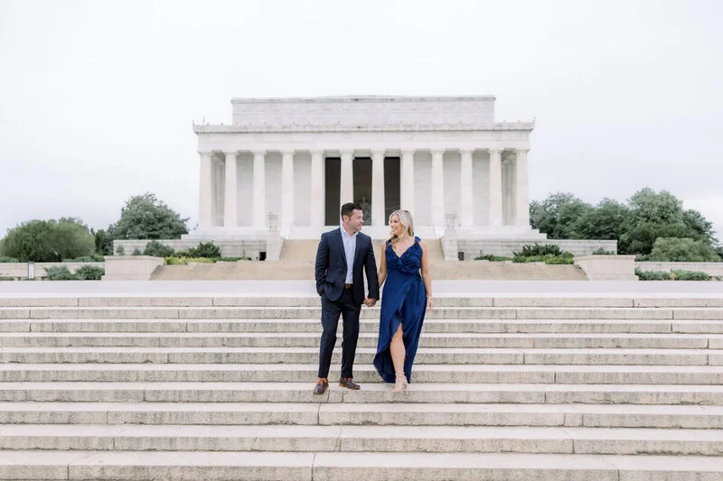 Melissa and Alex’s National Mall engagement photograph 9