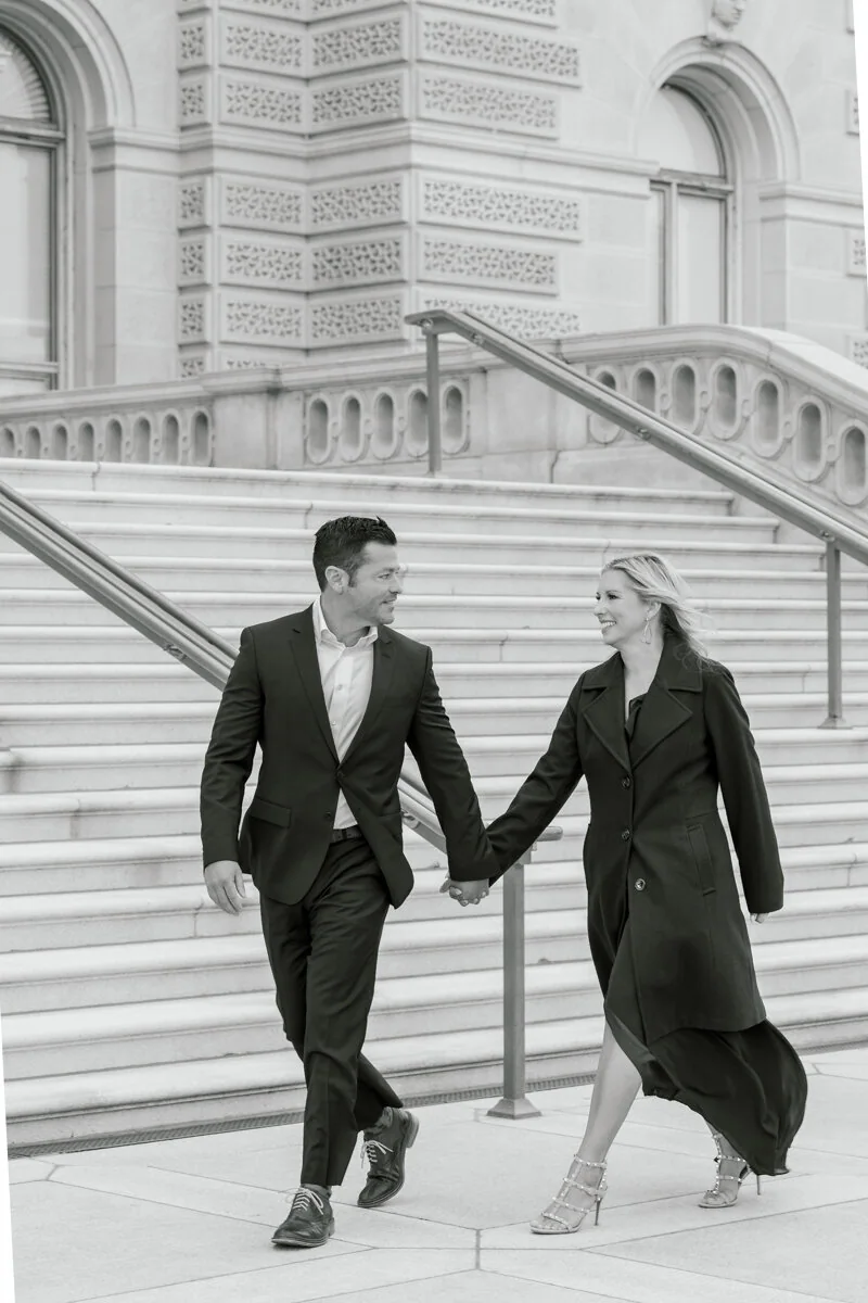 Melissa and Alex’s National Mall engagement photograph 19