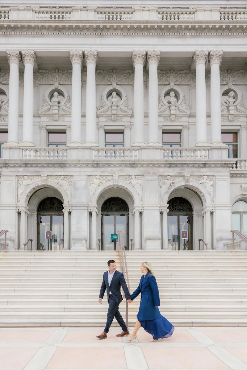 Melissa and Alex’s National Mall engagement photograph 20