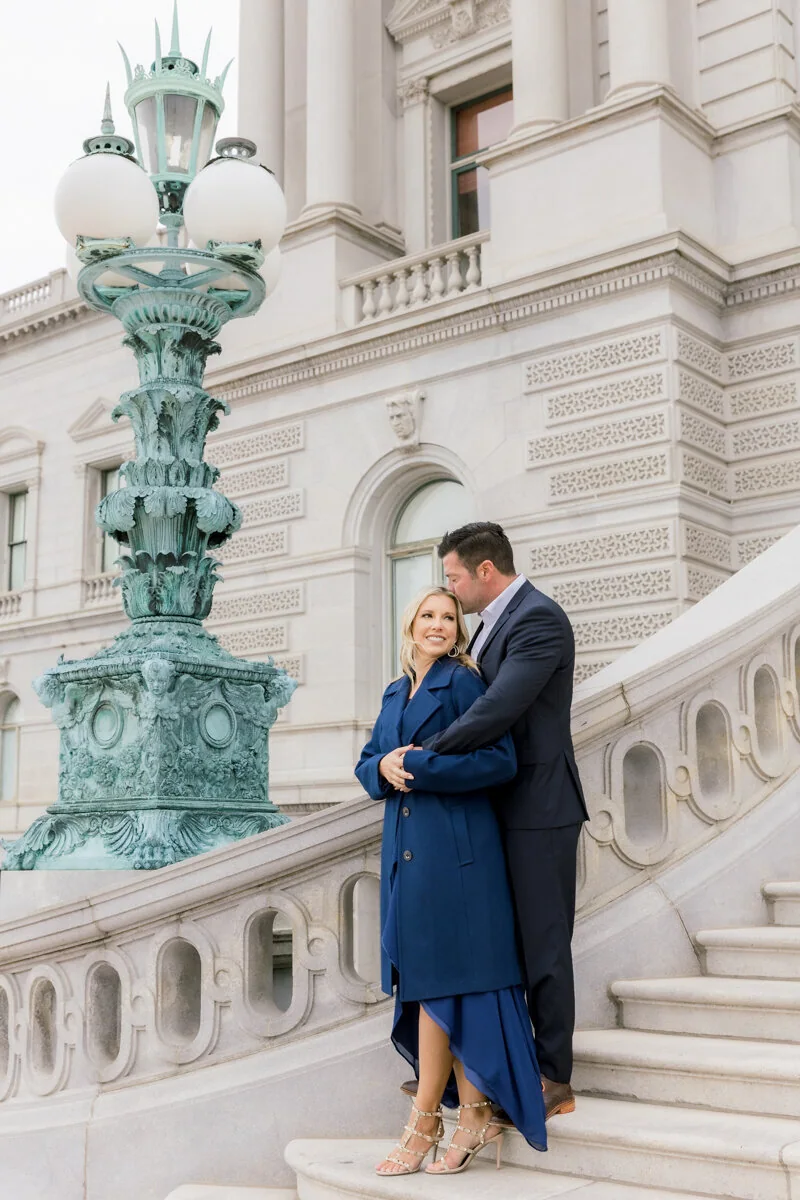 Melissa and Alex’s National Mall engagement photograph 21